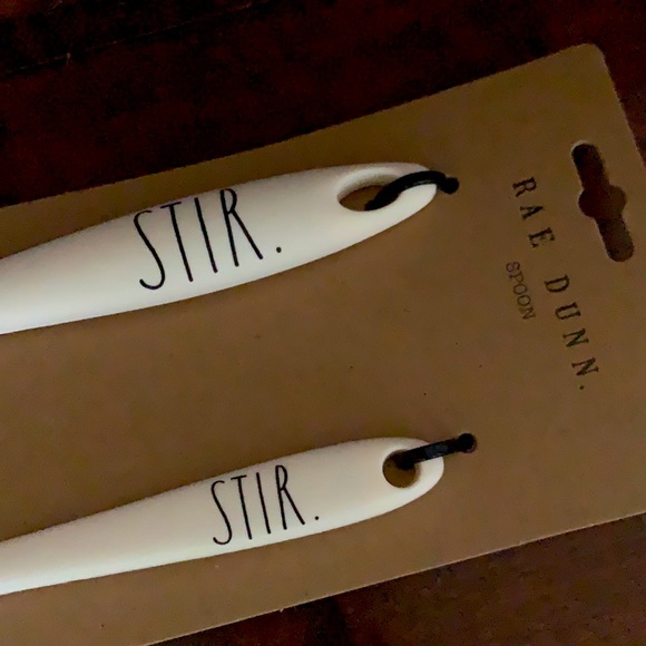 SOLD - Rae Dunn STIR Spoon Set - Picture 2 of 3